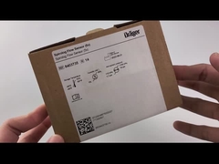 Sensor aliran Drager Spirolog asli yang dapat disinfeksi, 5 pcs/kotak 8403735