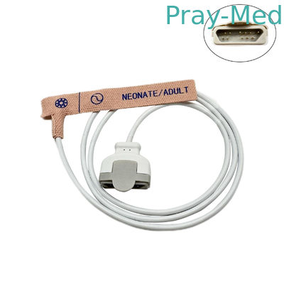 Beli Kompatibel o M-LNCS OXI Spo2 Sensor sekali pakai 11 Pin 0,9m Perekat Tekstil pembuatan online