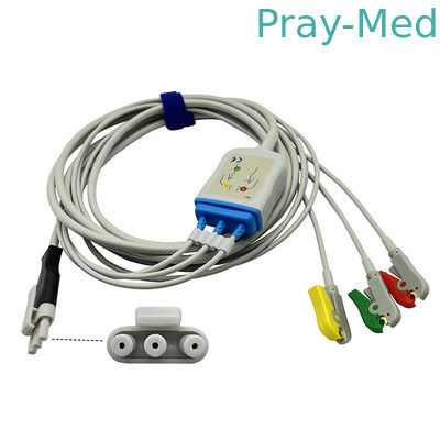 Beli Kabel Pasien EKG 3 Pin Perdana Untuk Defibrilator Primedic XD100 Defimonitor pembuatan online
