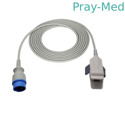 Beli Kompatibel Biolight 9Pin Spo2 Sensor untuk Anyview A8 / A5 / A6 / A3 Bulat, konektor 9-pin pembuatan online
