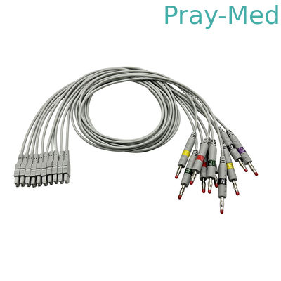 Beli GE Marquette MAC EKG Leadwire Dengan Pisang / Klem Adaptor TPU 0.9M 2016032-001 pembuatan online