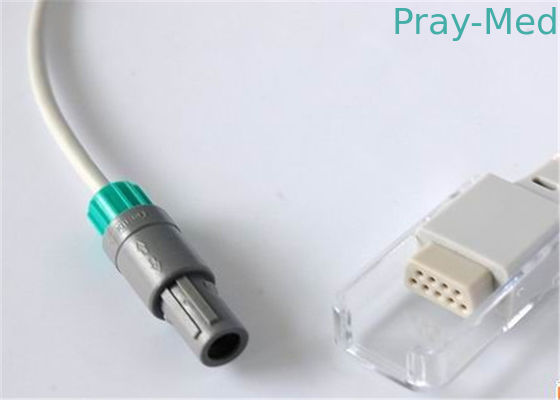 Beli Daya Tahan Tinggi Kabel Sensor Spo2, Kabel Pulse Oksimeter 6 Pin Konektor 0010 - 30 - 42625 pembuatan online