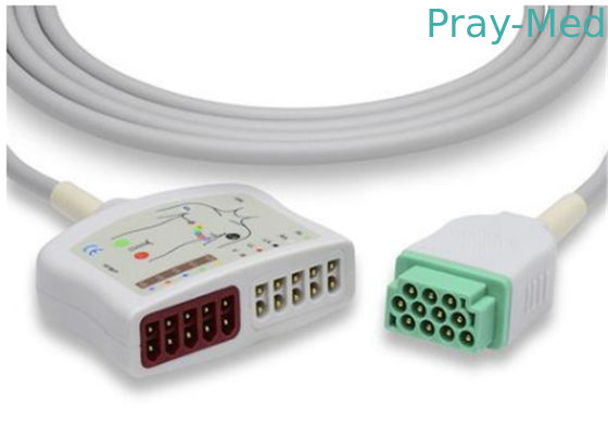 Beli 10 Kabel EKG Timbal Untuk Seri Solar GE Medical Responder 2000 2.4m Length pembuatan online