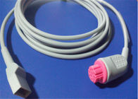 GE Datex Ohmeda  Ibp Cable 10 Pin Connector Grey HP Ibp Cable 3M