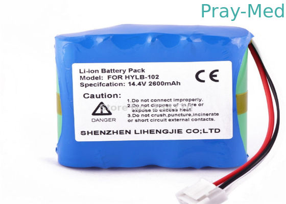 Beli Baterai Mesin Ecg 14.4v 2600mAh, Suplemen Baterai Ecg Isi Ulang pembuatan online