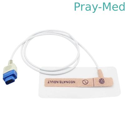 Beli Kompatibel Datex Ohmeda Pulse Oximeter Probe, Db9 Pin Disposable Oxygen Sensor pembuatan online