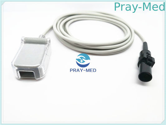 Beli Hitam 7 Pin Datex Ohmeda Pulse Oximeter Cable 2.4m Panjang 0.3lb Berat pembuatan online