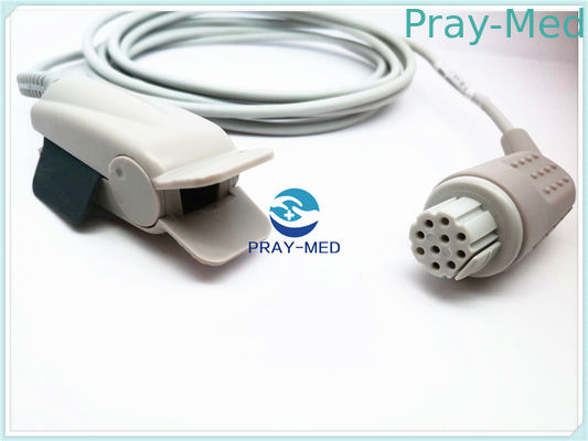 Beli Jari Klip Datex Ohmeda Pulse Oximeter Probe, 10 Pin Spo2 Finger Probe pembuatan online
