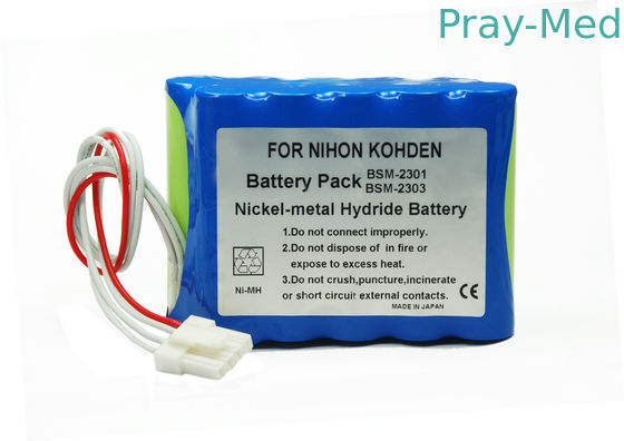 Beli 12 v 3800 mAh Baterai Isi Ulang Medis Untuk Nihon Kohden BSM2301 / BSM2301K / BSM2303C pembuatan online