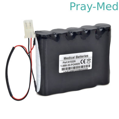 Beli Penggantian Baterai Medis Perangkat 12V 3000mAh Untuk Burdick EK10 EK11 EK10 Elite pembuatan online