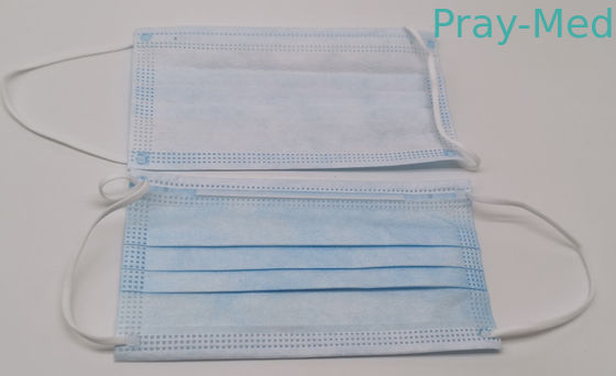 Beli FFP1 FFP2 Produk Medis Sekali Pakai Bedah 3 Lapisan Masker Wajah Dengan Persetujuan CE pembuatan online