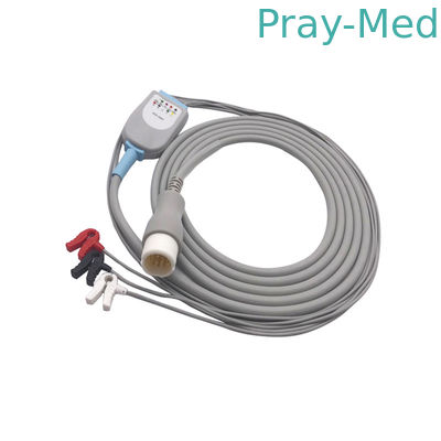 Beli Kabel Ekg Timbal HP TPU 12pin 3 Dengan Klip Penjepit Neonatus pembuatan online