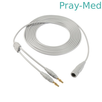 Beli Aksesori Ventilator CE Dapat Digunakan Kembali Euro Us Electrosurgica Silicone Bipolar Cable pembuatan online