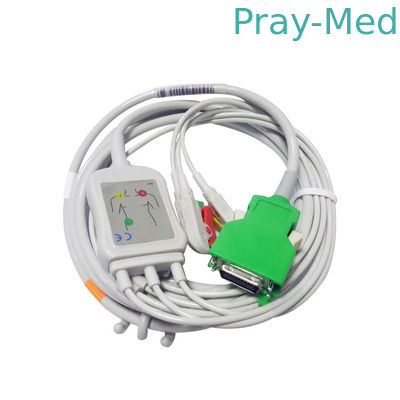 Beli Cakupan Hidup OPV-1500 OPV-1500K EKG Kabel Pasien Nihon Kohden DB Konektor 20-Pin pembuatan online