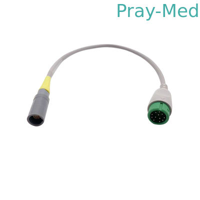 Beli Comen 12 Pin Spo2 Kabel Adaptor Spo2 Sensor Ekstensi Kawat Warna Abu-abu pembuatan online