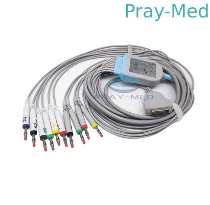 Beli GE Marquette EKG Cable 10lead Dengan Banana 4.0 2029893 001 Dengan TPU pembuatan online