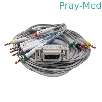 Beli Kabel EKG Siemens / Hellige 10 Lead dengan banana 4.0 3.6m AHA/IEC pembuatan online
