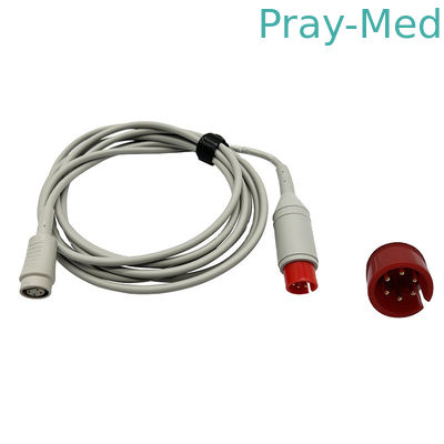 Beli Kabel Tekanan Darah Bulat Invasif Mindray 6pin Ke 4pin Kabel Adaptor IBP pembuatan online