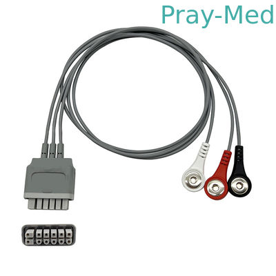 Beli Mindray TM60 / 80 ECG Telemetry Lead Wires EY6511B Grey TPU 0.9m pembuatan online