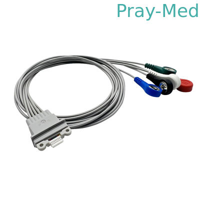 Schiller Plus 5 kabel holter EKG timah untuk AR12 Plus AR4 Plus FD5