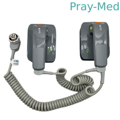 Asli Mindray Defibrillator D6/D3 Dayung Eksternal dengan Kabel MR6601 0651-30-77001