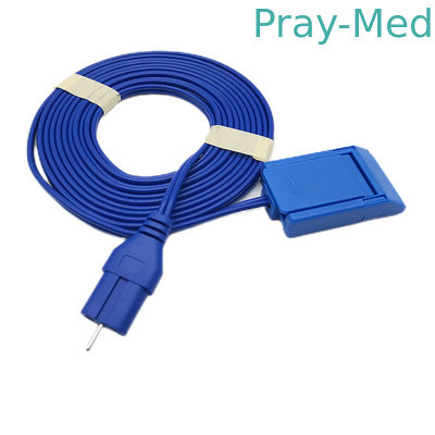 Medical Esu Kabel 2.0mm Abu-abu Atau Biru Untuk Bipolar Plat Plat Negatif