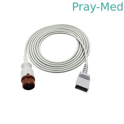 Kompatibel Adaptor Medis Invasive Bp Kabel 3m Kompatibel Dengan Mindray Tpu