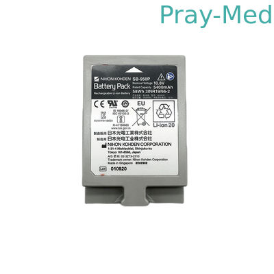 Baterai asli Li-Ion Nihon Kohden 10.8v 5400mah Untuk Sb-950p