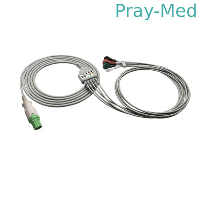 Drager Siemens 7Pin satu bagian Kabel dan Leadwire 3.6m TPU jacker