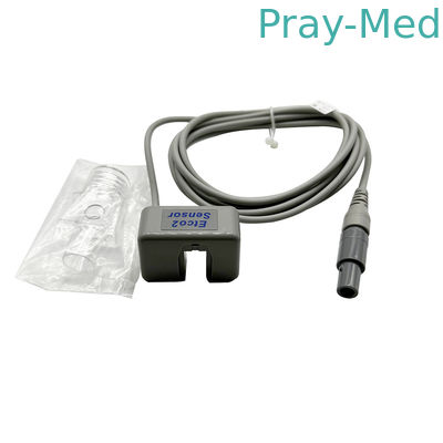 Modul Sensor Capnography EtCO2 LEMO 8pin 60 derajat BA210 GRAY Jaket TPU