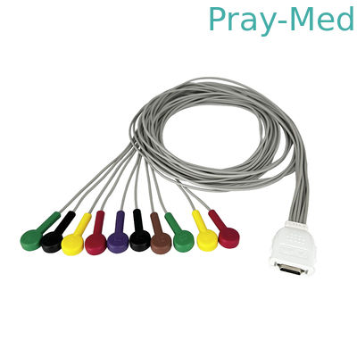 Biocare ECG Holter Kabel Untuk 12 Lead Snap Connector IE10 1.1cm