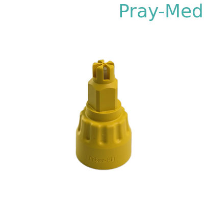 Drager Vaporizer Pengisi Adaptor Aksesoris Doser Kuning M36120