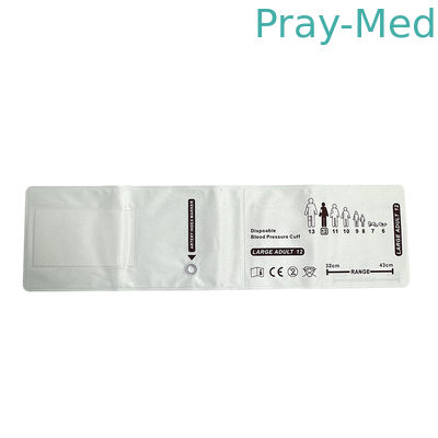 Besar Dewasa 12 Welch Allyn Disposable Nibp Cuff 32-43cm paket individu