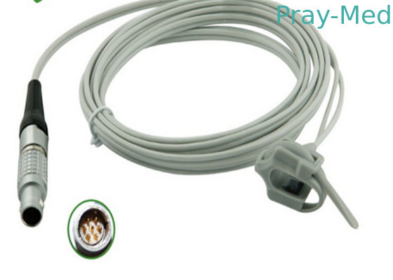Invivo Reusable Spo2 Sensors Pulse Oximeter 9383 Dengan Metal Connector
