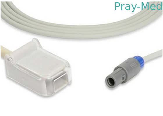 Compatilbe goldway kabel adaptor / kabel ekstensi UT4000a spo2 dengan 5pin satu takik CE Dan ISO disetujui