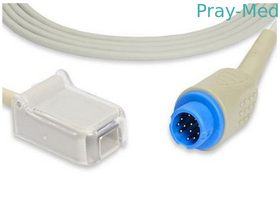 Kabel HP HP Spo2 yang Kompatibel, 12 Kabel Konektor HP Pin Connector