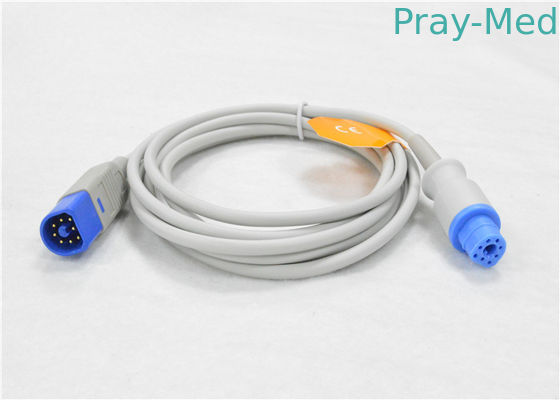 Kabel Adaptor HP M1941A Spo2 Tahan Lama TPU 3M 8-pin D-Shaped Male Connector
