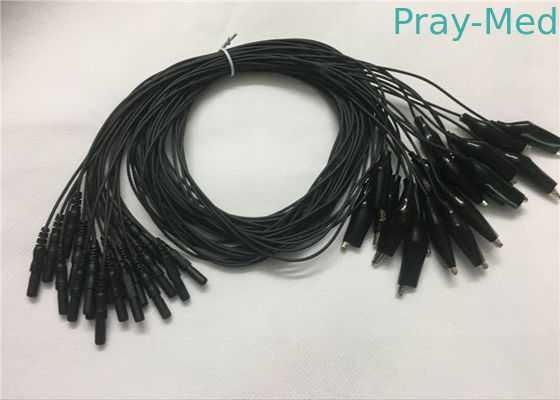 Din 1.5 Kabel EEG / Eeg Cup Elektroda Din 1.5 Konektor CE Standar