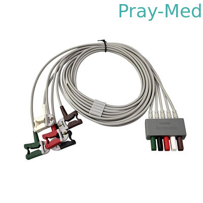 Original Mindray ECG Leadwires EL6503A 0010-30-42729 5 lead jaket TPU