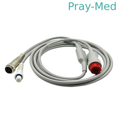 Mindray Cardiac Output Y Kabel CO Kabel 12 Pin Konektor 0010-30-42743