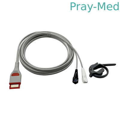 Kompatibel Masi Multi-Site Spo2 Kabel Untuk  RAD-97 4253 Masi Merah 20-pin Konektor