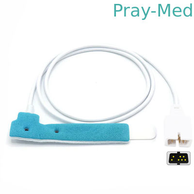 7 Pin sekali pakai  OXI Spo2 Sensor, Medical Disposable Spo2 Probe