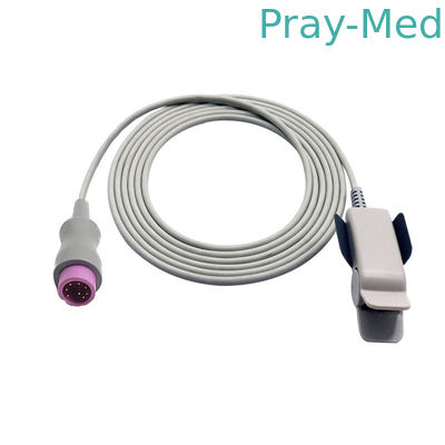 8 Pin  Mold OXI Adult Spo2 Sensor Untuk Mindray Benevison N1