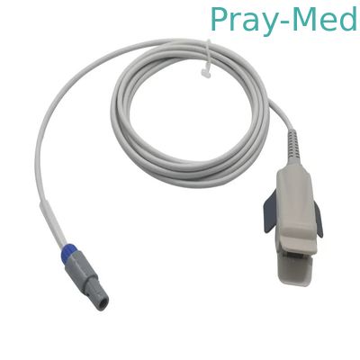 Bahan TPU Dewasa Spo2 Sensor 5 Pin Connector MMED6000 / Goldway UT4000 Tahan Lama
