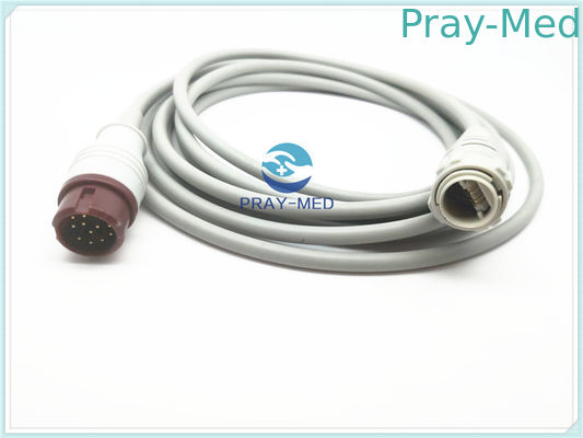 Mindray T5 Invasif Kabel Tekanan Darah, HP IBP Cable 4mm Diameter