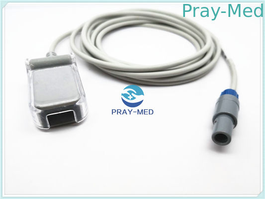 6 Kabel Adaptor Spo2 Pin Spo2 Untuk VS800  80 Derajat 4mm Cable Diameter