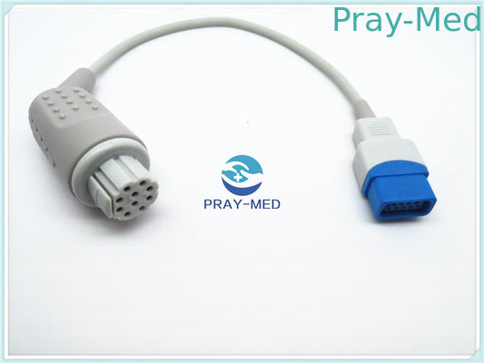 Datex ohmeda kabel adaptor / kabel ekstensi TruSignal TS-N3 dengan kabel 10pin