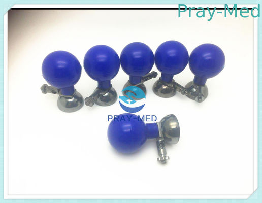Multifuction 6 Pieces Chest Elektroda Penghisap EKG Untuk Dewasa / Pediatric