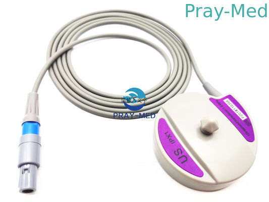 Gray Transducer Probe Ultrasound, Probe Ultrasound Linear Edan F3 4 Pin Dua Takik