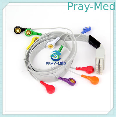 Kabel Konektor Monitor EKG Sistem Contec Dynamic Hotler Untuk 10 Lead TLC5000 / TLC9803